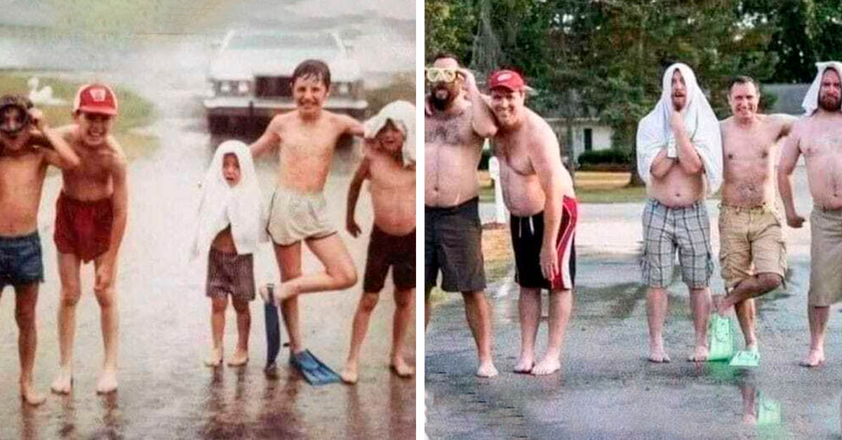 You are currently viewing 20 people who tried to recreate an old picture and did a great job