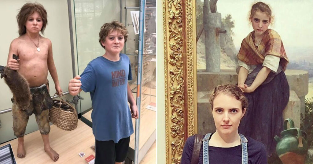 There were 20 times when people found their doubles in museums by accident and were shocked.